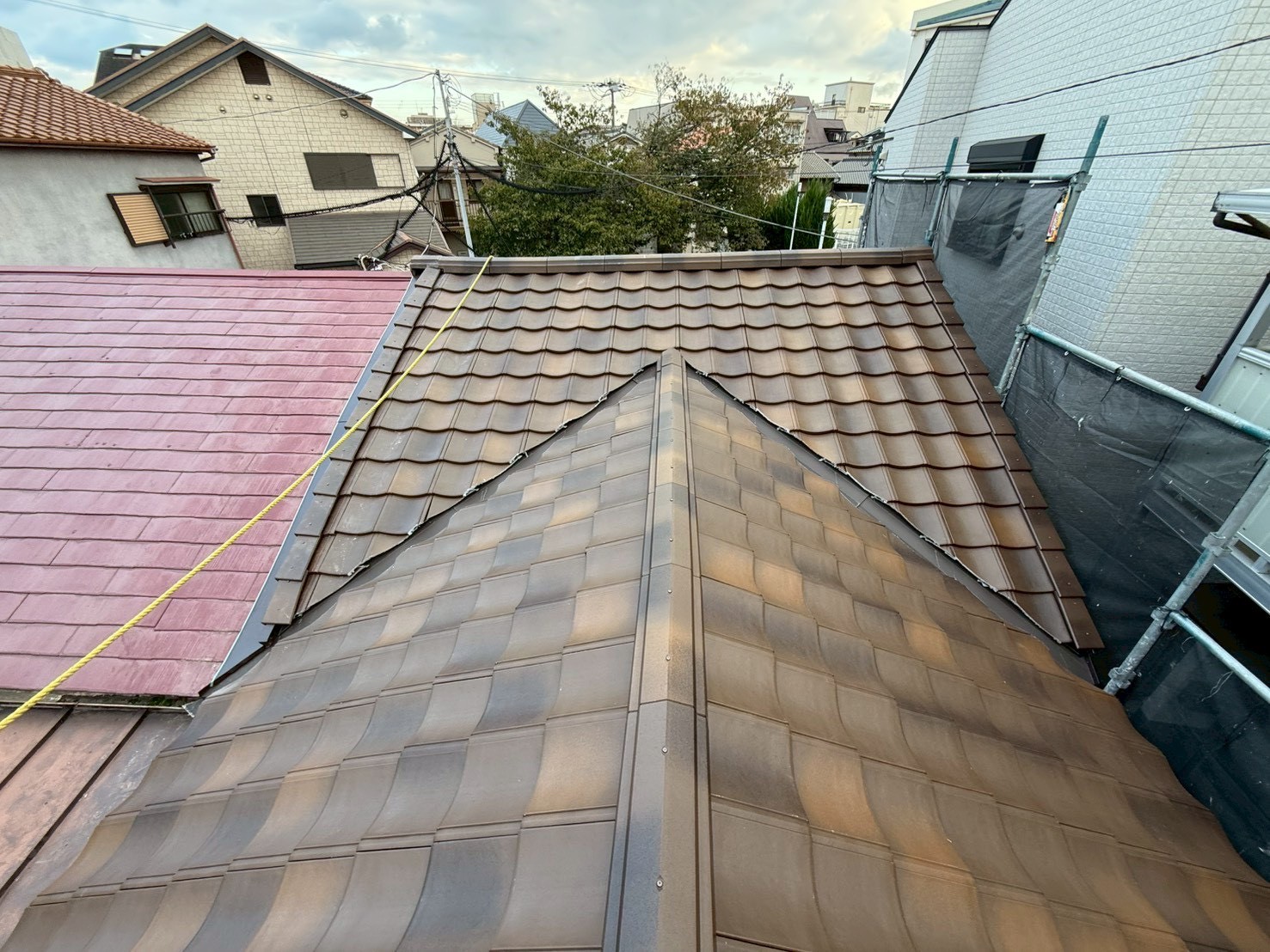 ROOGA屋根葺き替え工事施工後の屋根