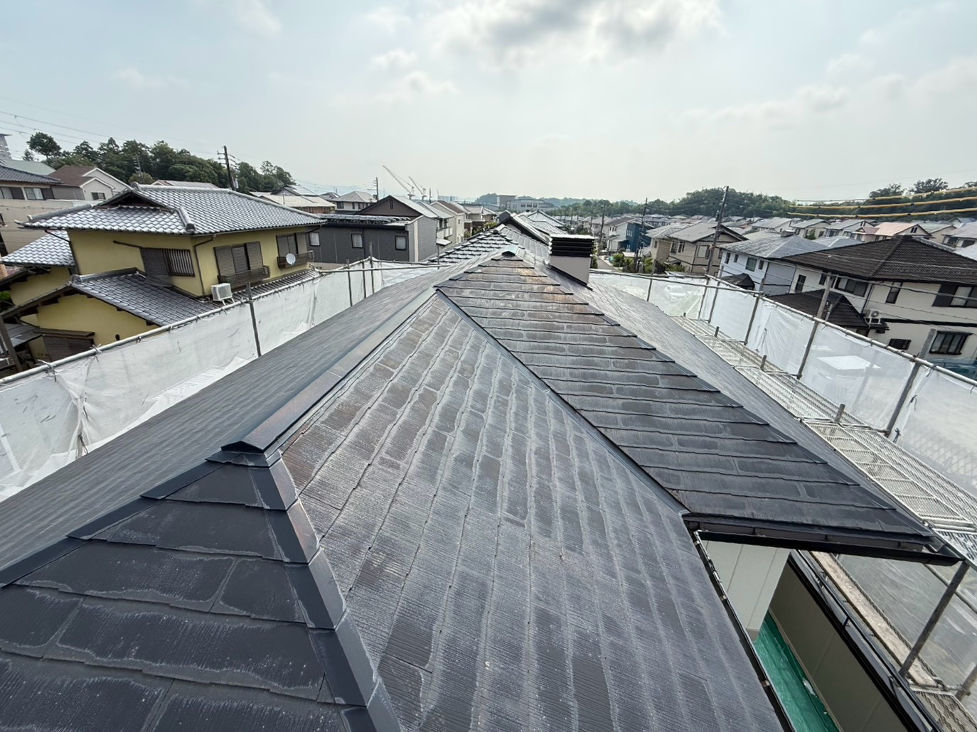 ガルテクト屋根カバー工事施工前