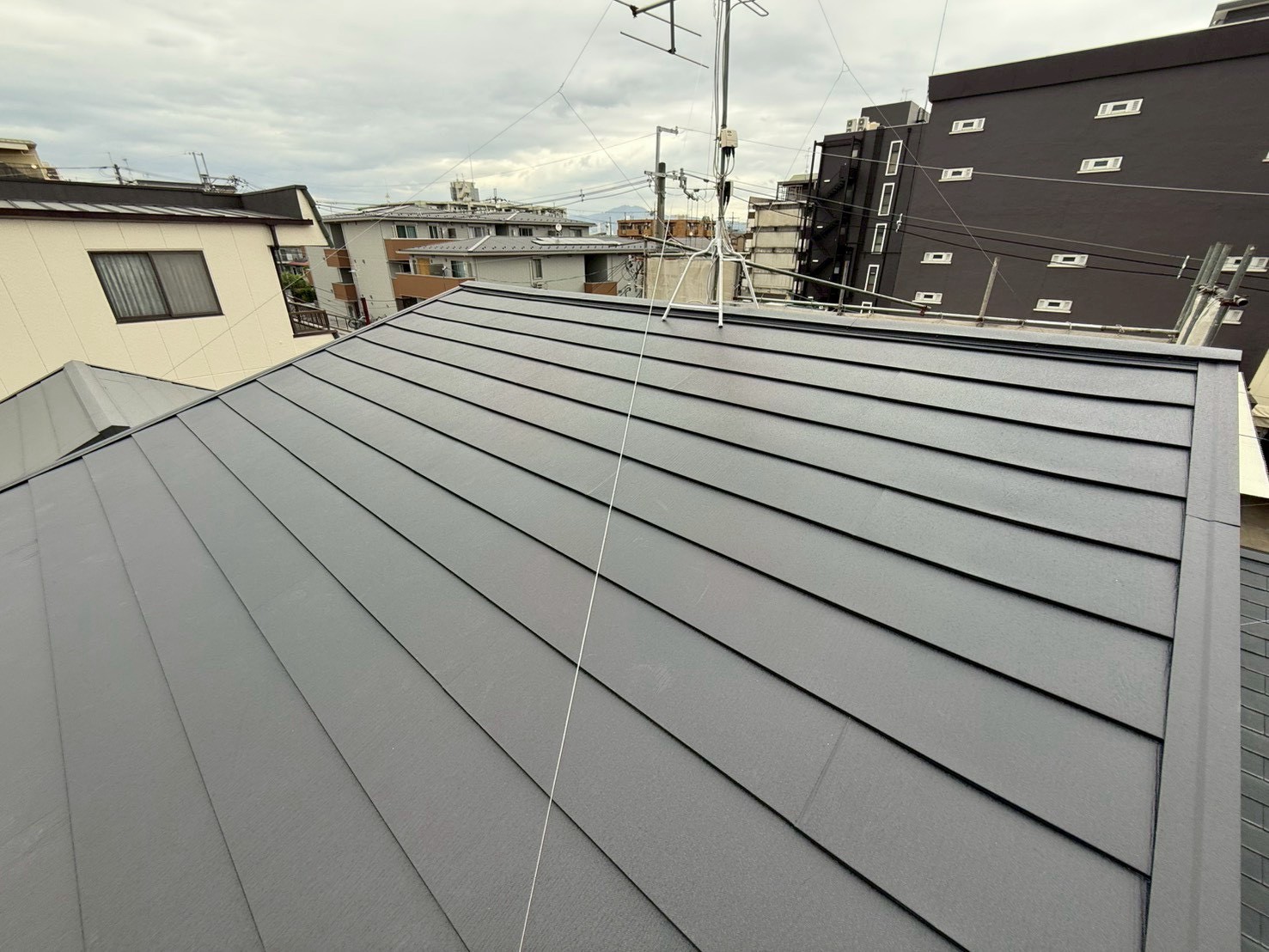 W様邸 ガルテクトカバー工事施工後 別角度