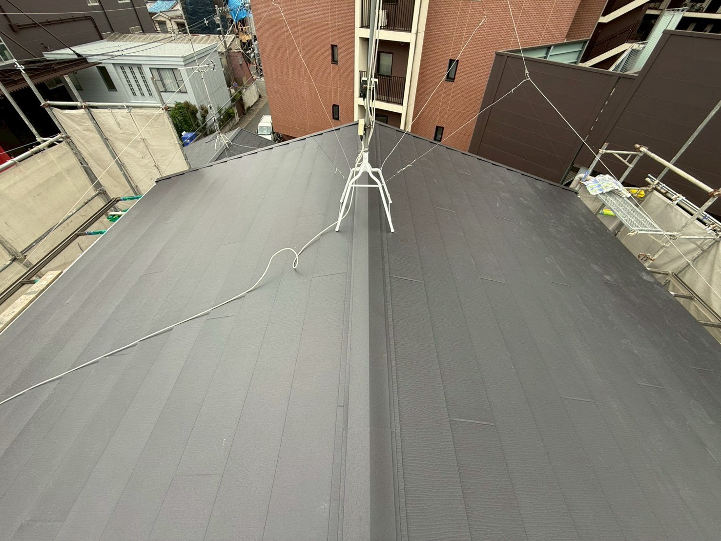 W様邸 ガルテクト屋根カバー工事施工後